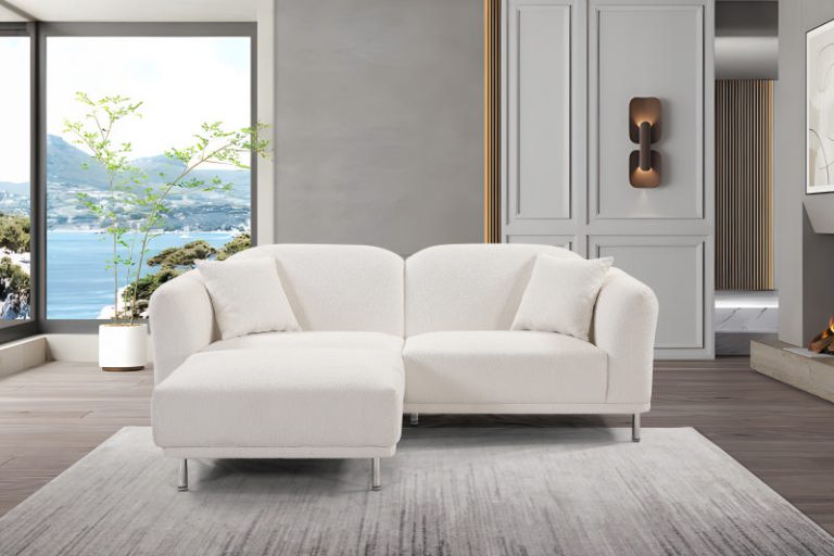 Argyle 1 Seater Upholstered in Boucle Fabric